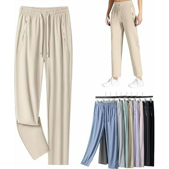 Senisltyle Stretch Acitve Pants Women,Comfiyfit Pants for Women Over 83,Stretchacitve Ultra Stretch Quick Drying Pant