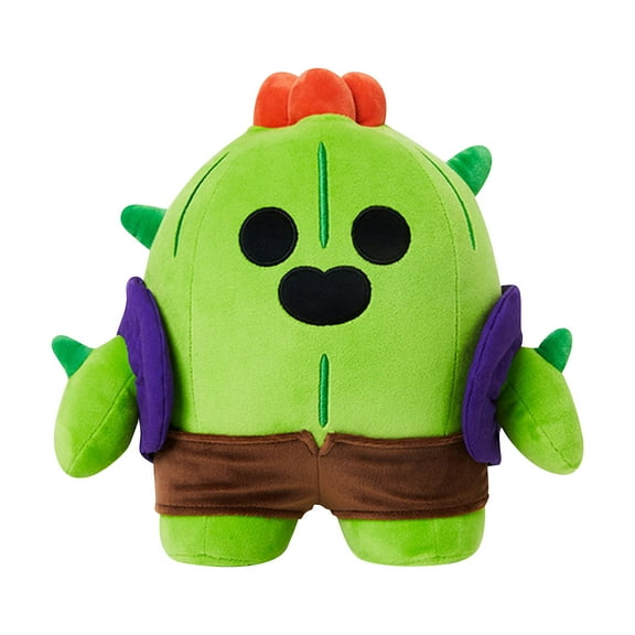 Seniver Brawl Stars Plush Dolls, 9.8 Inch Game Figure Stuffed Plushies, Doll Mobile Game Wilderness Fighting Plush Toys for Boys Girls Fans Birthday