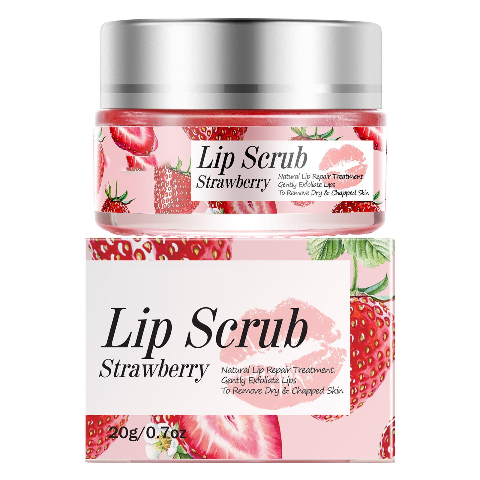Seniver Lip Scrub Exfoliator and Moisturizer, Gentle Remove Dead Skin