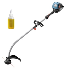 SENIX 17.7" 26.5cc 4-Cycle Gas Weed Eater, 11.3lb Curved Shaft Handle Adjustable String Trimmer Weed Wacker, GTC4QL-L