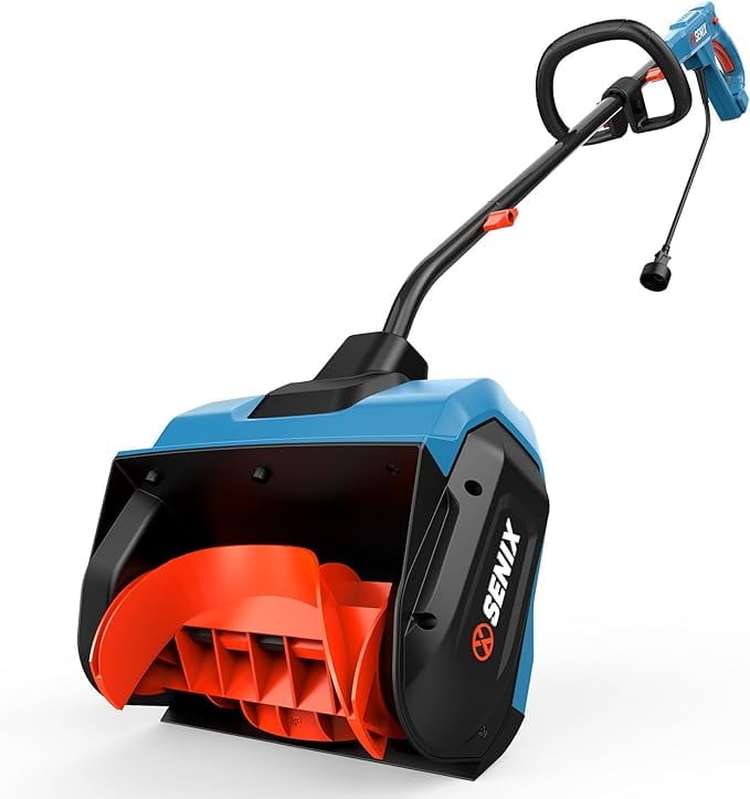 Senix 12A Electric Snow Blower 13 in. Corded Snow Shovel - Walmart.com