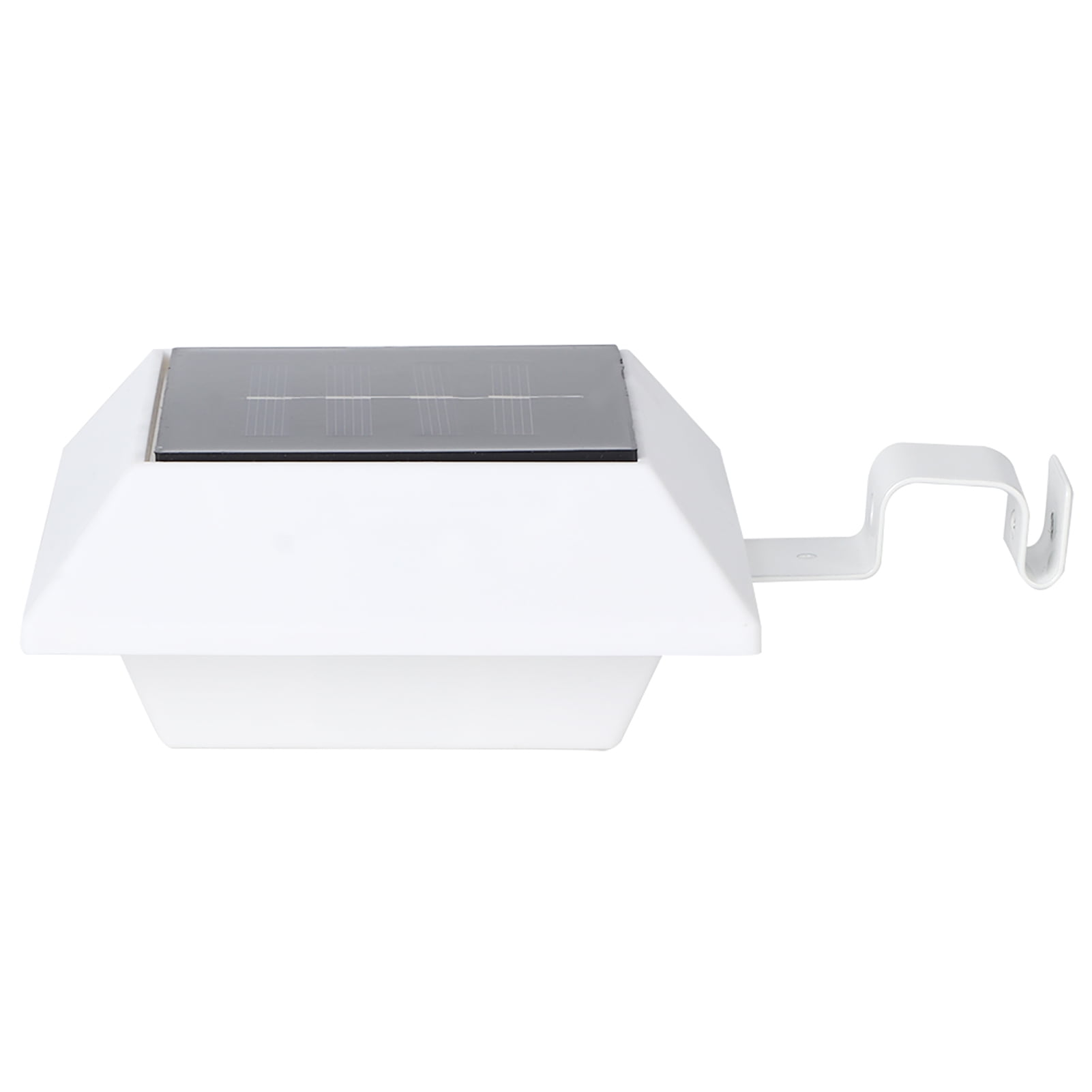 Senjay Solar Gutter Light Solar Fence Lamp 6 LED Waterproof Solar Power Light Lamp Outdoor