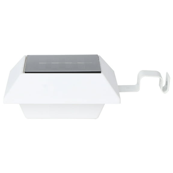 Senjay Solar Gutter Light Solar Fence Lamp 6 LED Waterproof Solar Power Light Lamp Outdoor