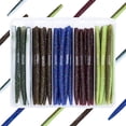 thumbnail image 1 of Senko Worms Bait Set – 4-Inch and 5-Inch Salty Soft Plastic Stick Baits for Bass, 1 of 7