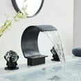 thumbnail image 1 of Senlesen Brass Orb Waterfall Bathroom Faucet, 1 of 9
