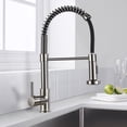 thumbnail image 1 of Senlesen Kitchen Sink Faucet Brushed Nickel Pull Down 360 Rotation Tap, 1 of 12