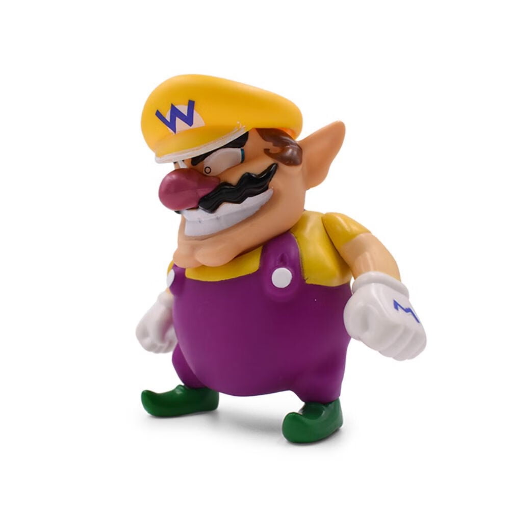 Senlix Malio Bros Action Figure Wario Vinyl Figure, Special Version ...