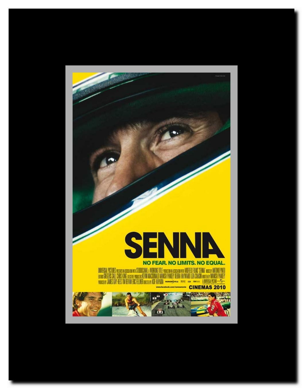 Senna Framed Movie Poster