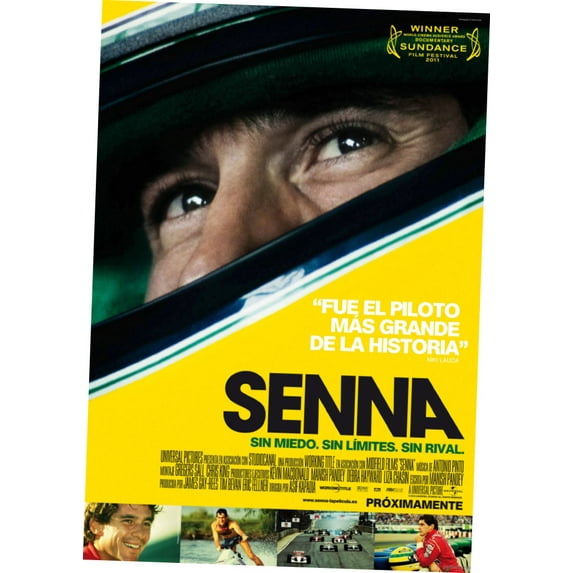 Senna poster 12x16 Art Print on Metal Sign 12in x 16in Multi-Color Square Adults Best Posters