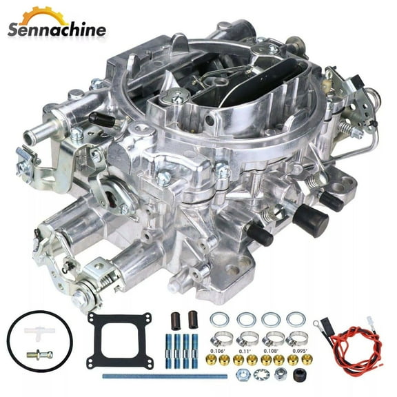 Sennachine Carburetor For Edelbrock 1405 Performer Series 600CFM 4 Barrel with Manual Choke