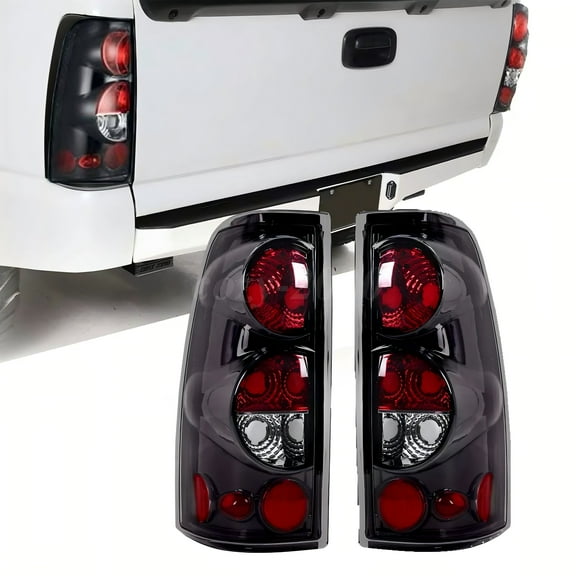 Sennachine For 1999-2006 Chevy Silverado 1500 2500 3500 Pair Tail Lights Left & Right Side