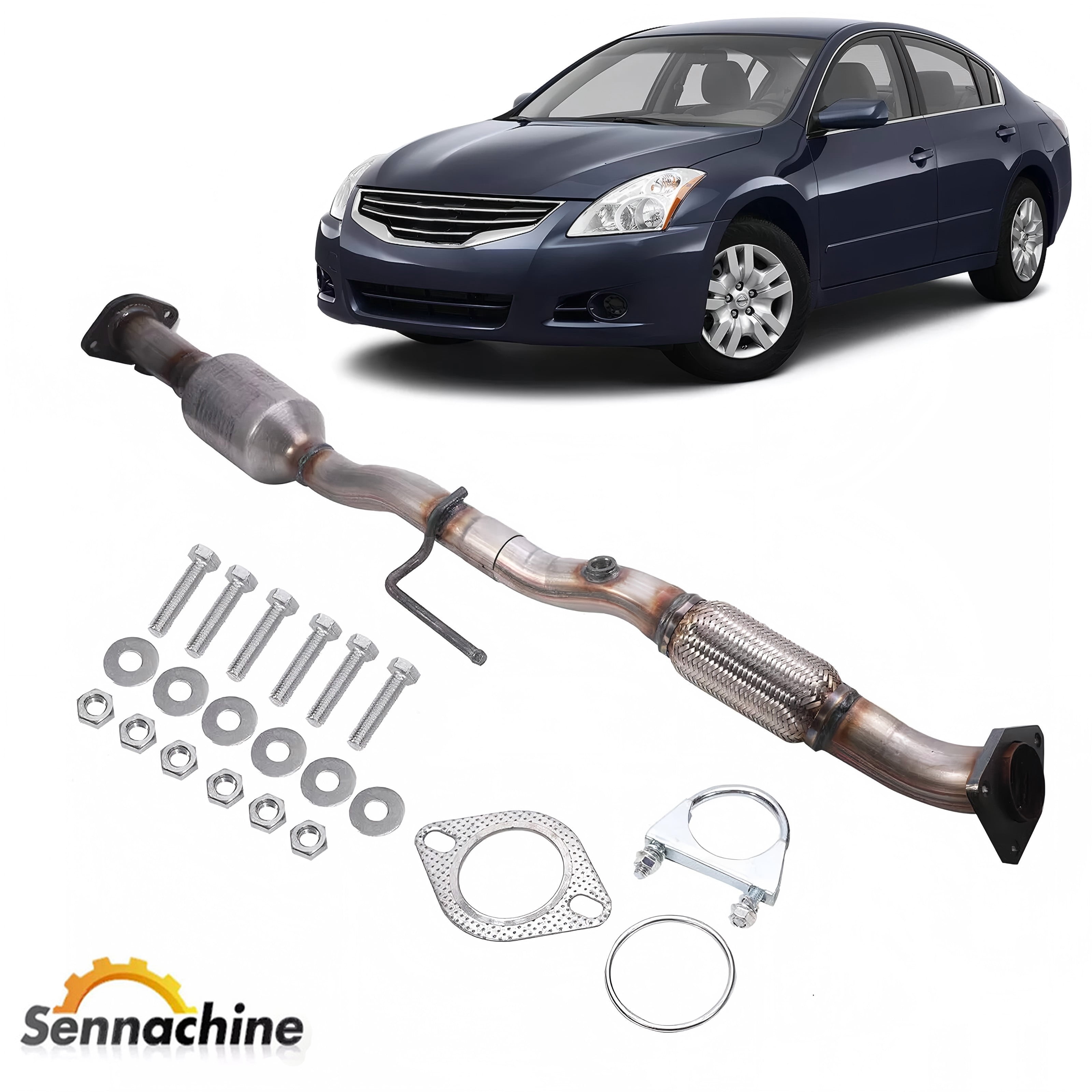 Rear Catalytic Converter For Nissan Altima 2007-2018 2.5L - EPA Compliant High Flow Replacement