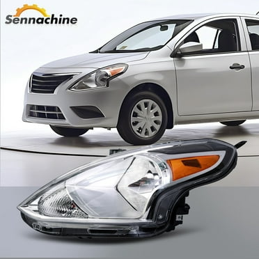 Sennachine Headlight Headlamp Left Driver Side For 2015 2016 2017 2018 2019 Nissan Versa