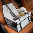 thumbnail image 1 of Sennaux Dog Car Seat with Adjustable Belt Durable Dog Car Seat Cover for Pets Up to 25Lbs, 1 of 7