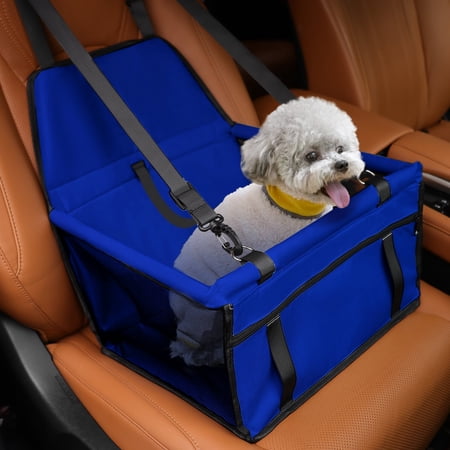 Sennaux Dog Car Seat with Adjustable Belt Durable Dog Car Seat Cover for Pets Up to 25Lbs