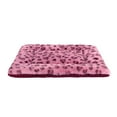 thumbnail image 1 of Sennaux Pet Bed Crate Mat Reversible Pad Leopard Pattern for Cat Dog, Medium, 1 of 8