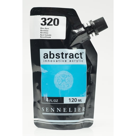 Sennelier Abstract Acrylic, 120ml, Satin, Azure Blue