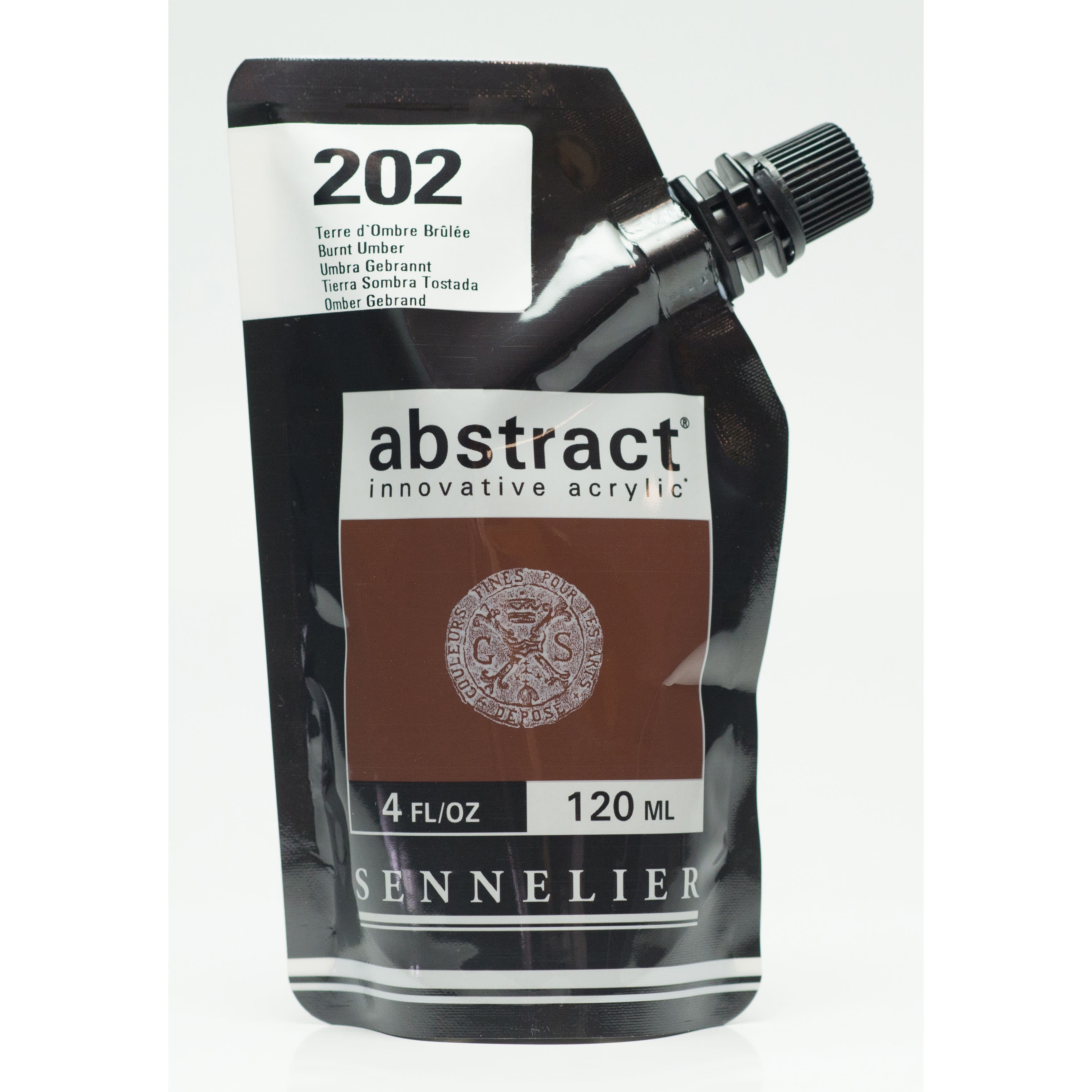 Abstract Acrylic Gesso, White - 120 ml