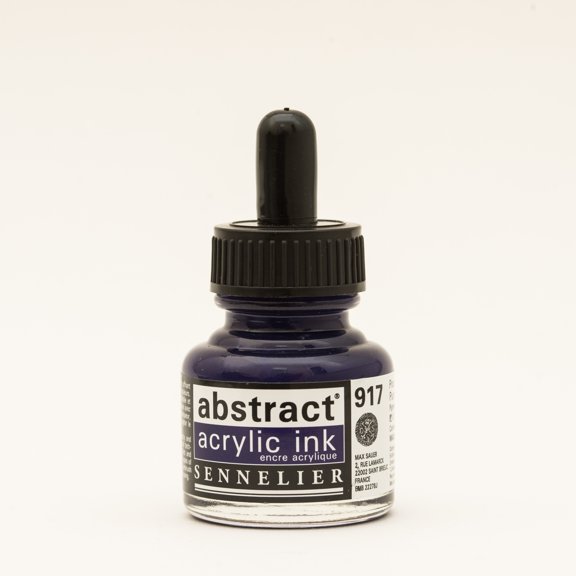 Sennelier Abstract Acrylic Ink, 30ml Bottle, Purple