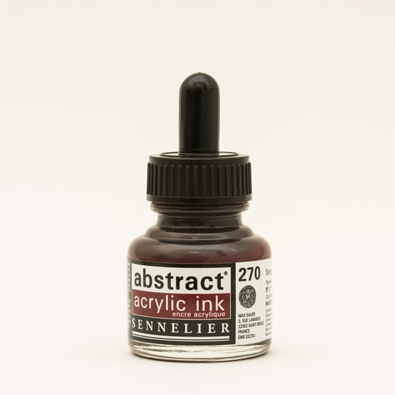 Sennelier Abstract Acrylic Ink, 30ml Bottle, Sanguine