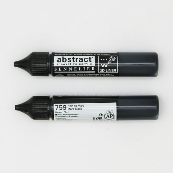 Sennelier Abstract Liner, 27ml, Mars Black