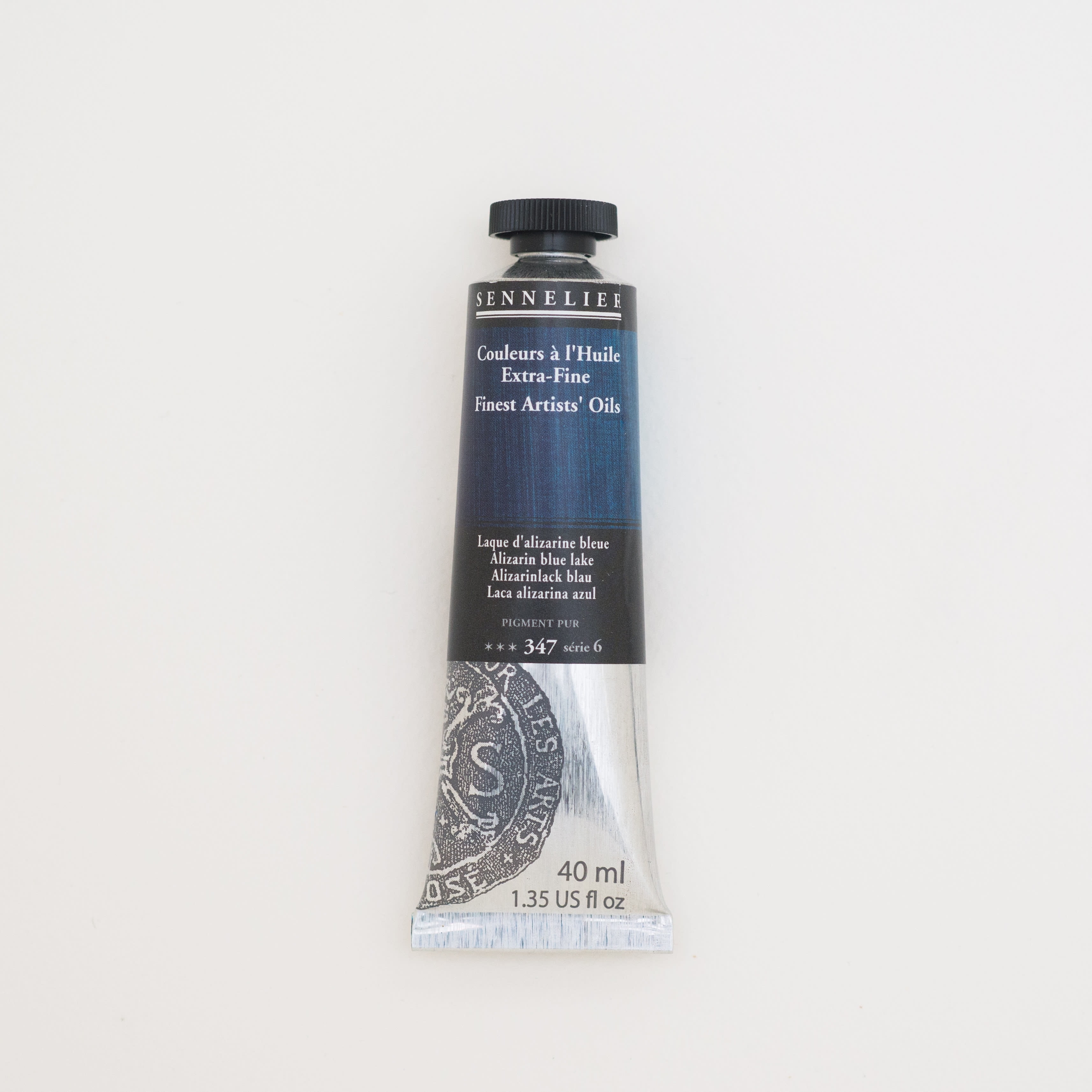 Sennelier Rive Gauche Fine Oil Color for Artists, 200ml Tube, Cerulean Blue hue 323