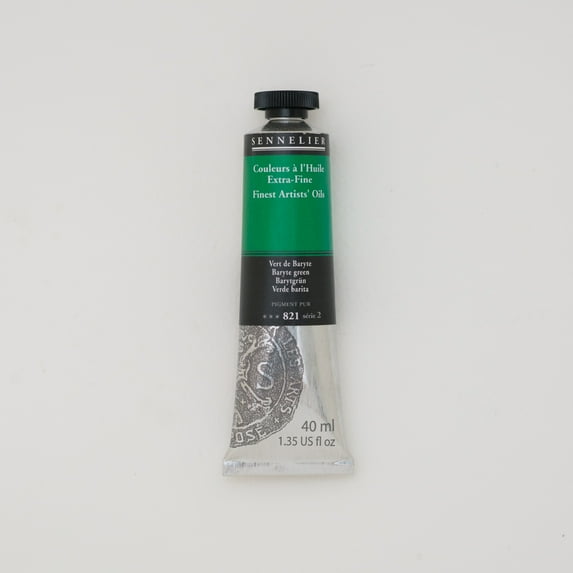 Sennelier Artists' Oil Color, 40ml Tube, Bar Green S2