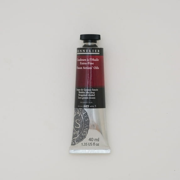 Sennelier Artists' Oil Color, 40ml Tube, Madder Lake Deep S5