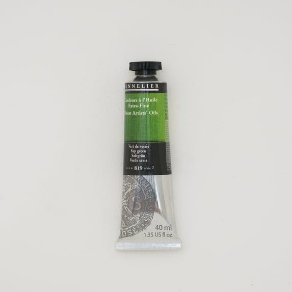 Sennelier Artists' Oil Color, 40ml Tube, Sap Green S2