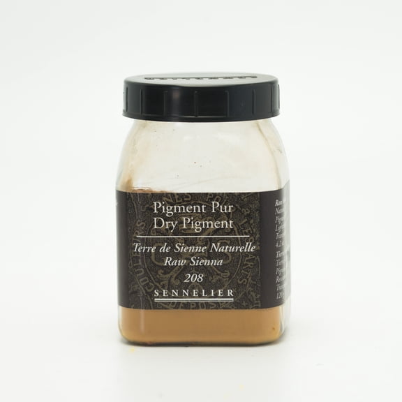 Sennelier Dry Pigment, 120g Jar, Raw Sienna