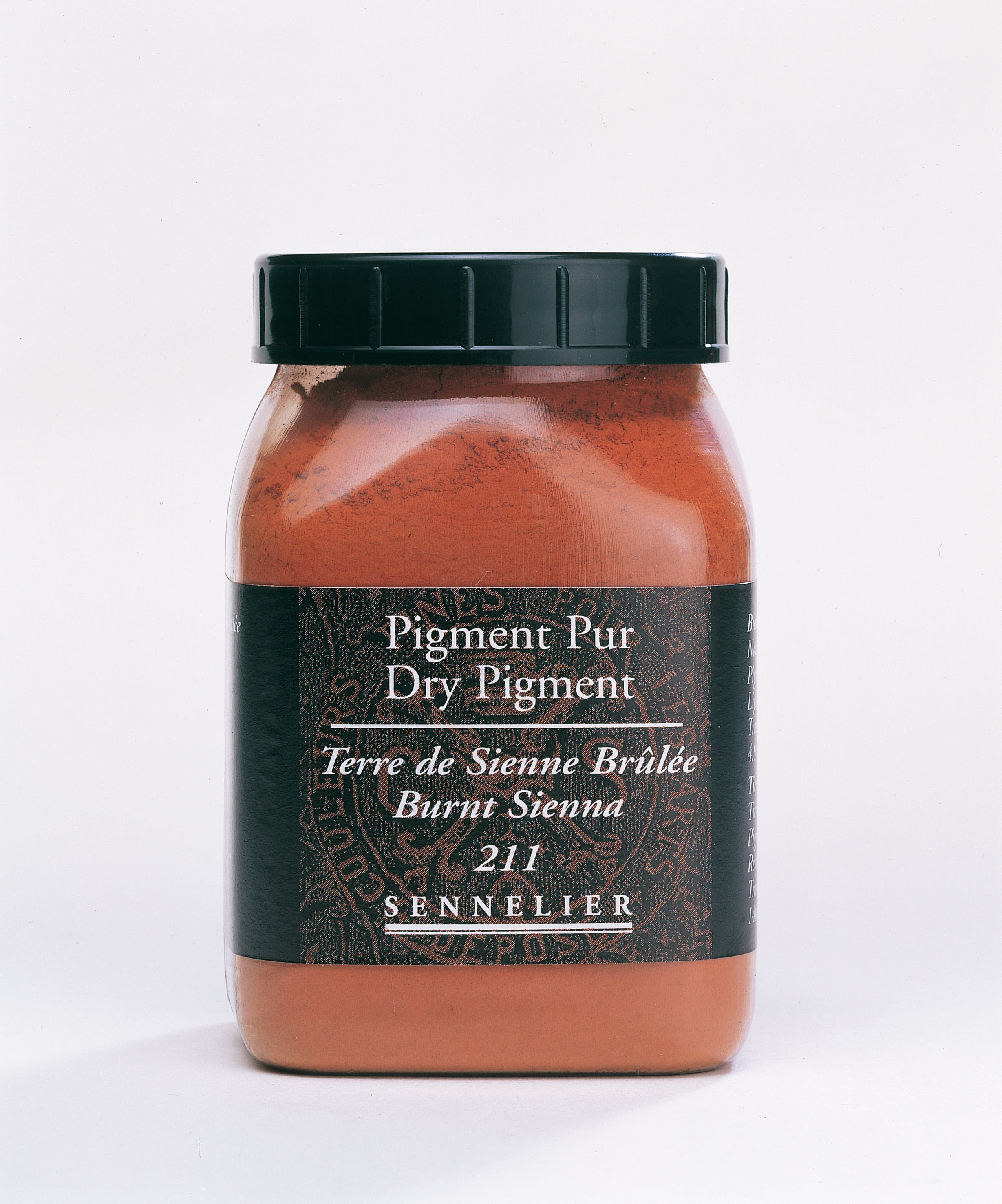 Sennelier Dry Pigment, 140g Jar, Burnt Sienna