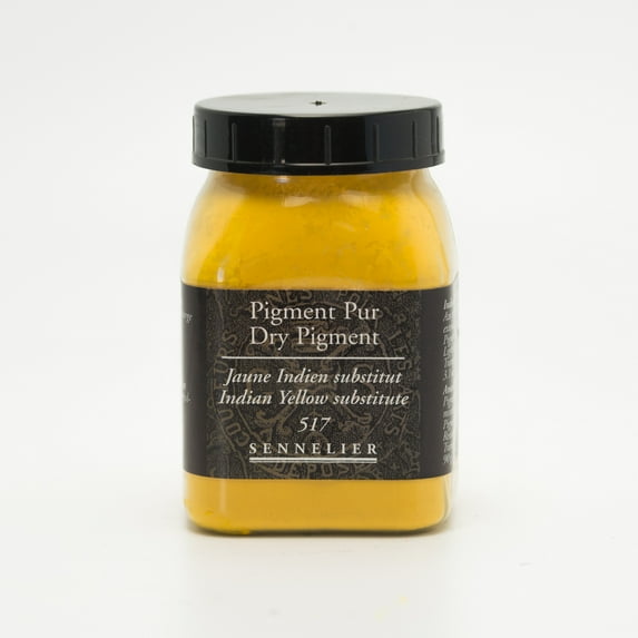 Sennelier Dry Pigment, 90g Jar, Indian Yellow Hue