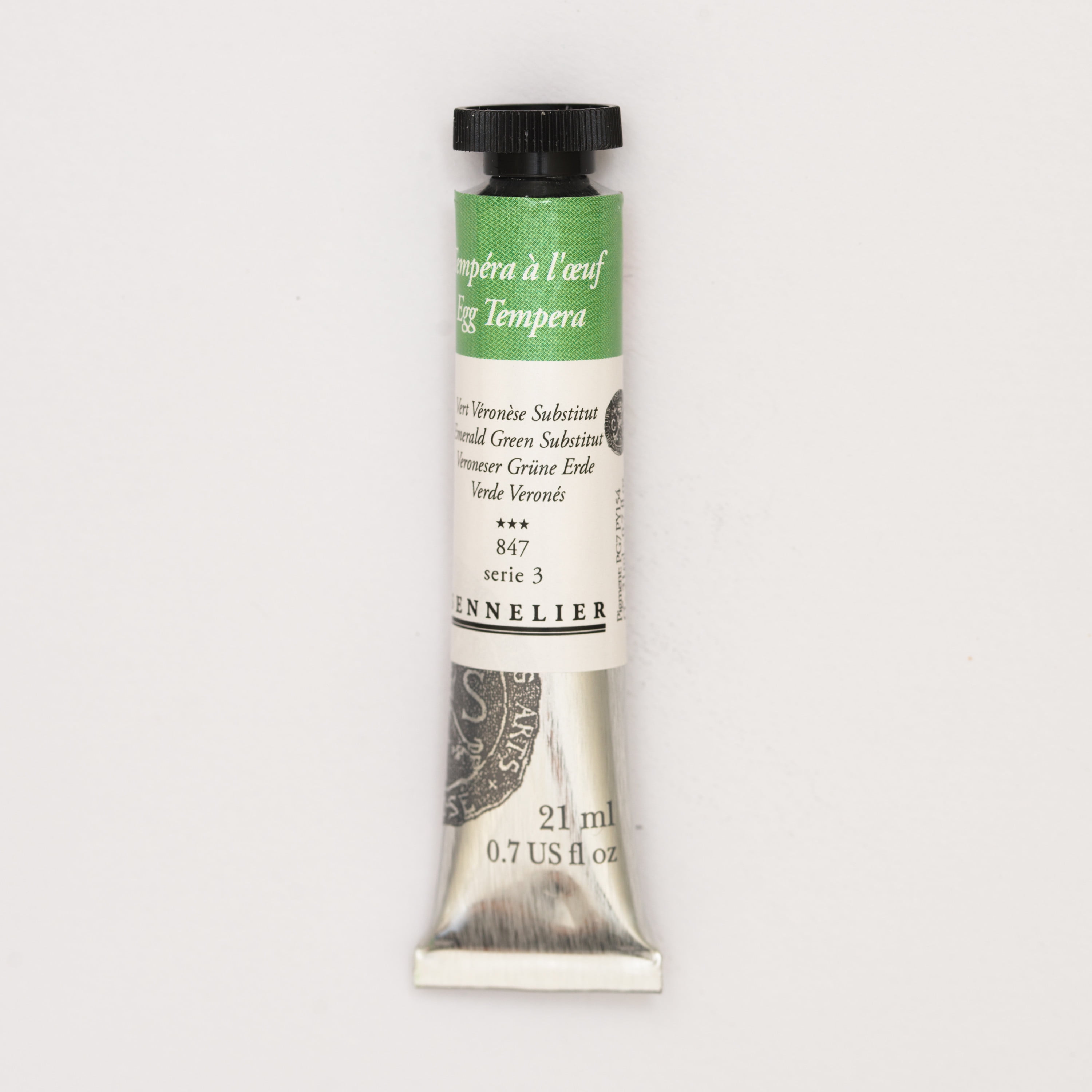 Sennelier Egg Tempera 34 Ml Tube - Ivory Black