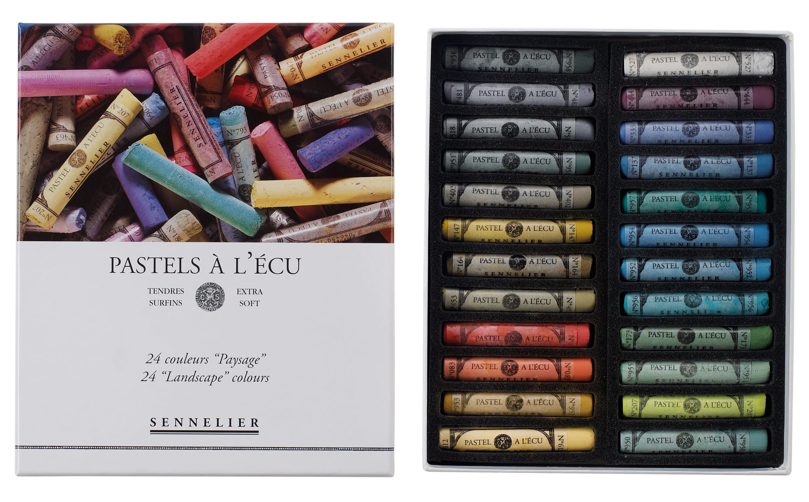 Sennelier 24 Color Landscape Oil Pastel Set