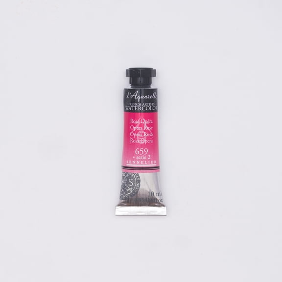 Sennelier French Artists' Watercolor, 10ml Tube, Opera Rose S2