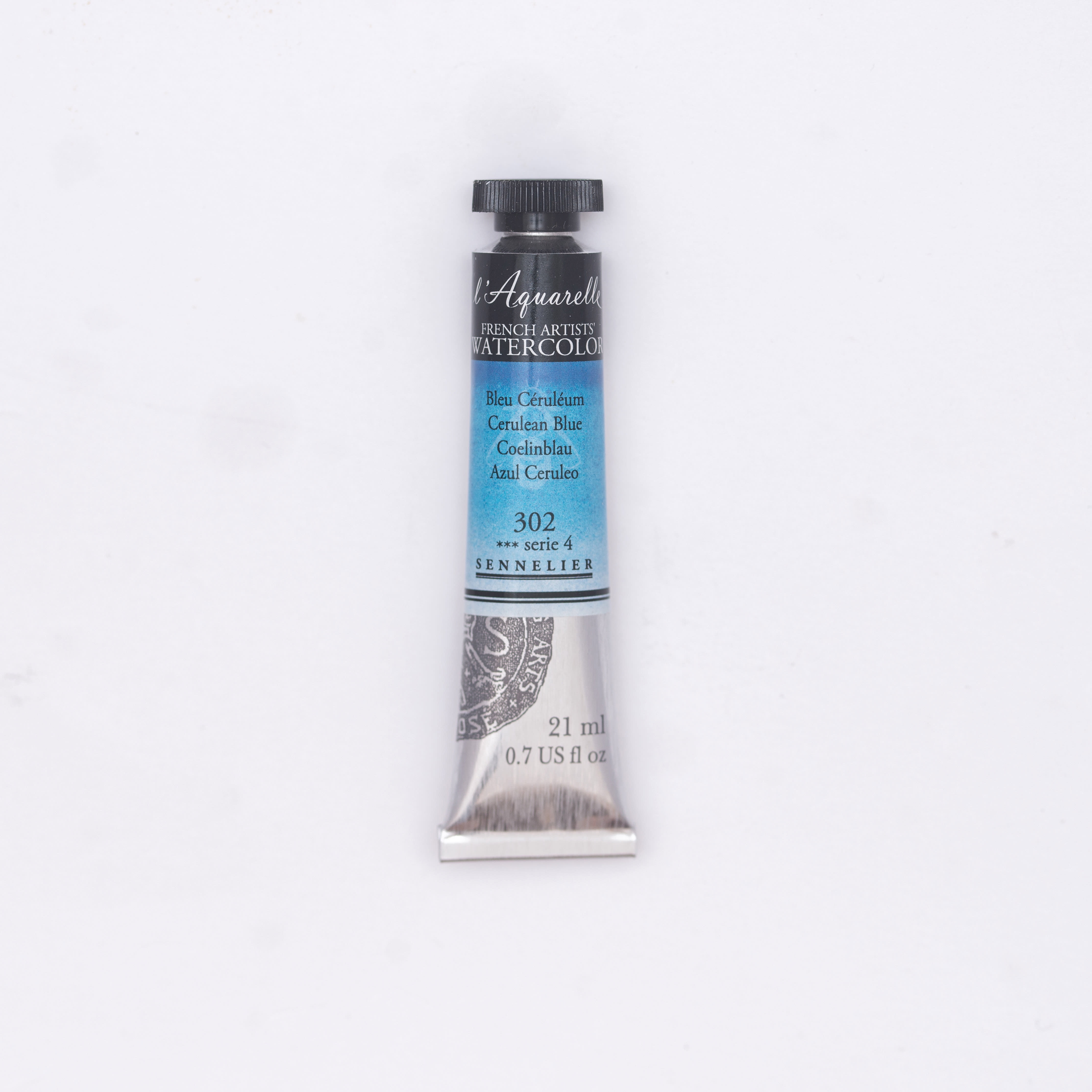 Sennelier French Artists' Watercolor - Cinereous Blue, 21 ml Tube