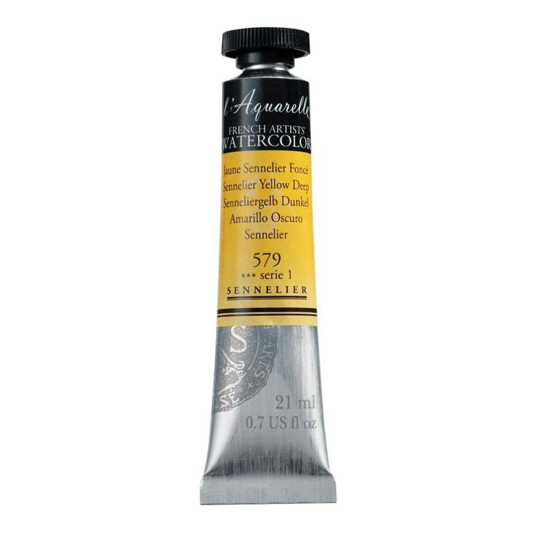 Sennelier French Artists' Watercolor - Aureoline, 10 mL, Tube