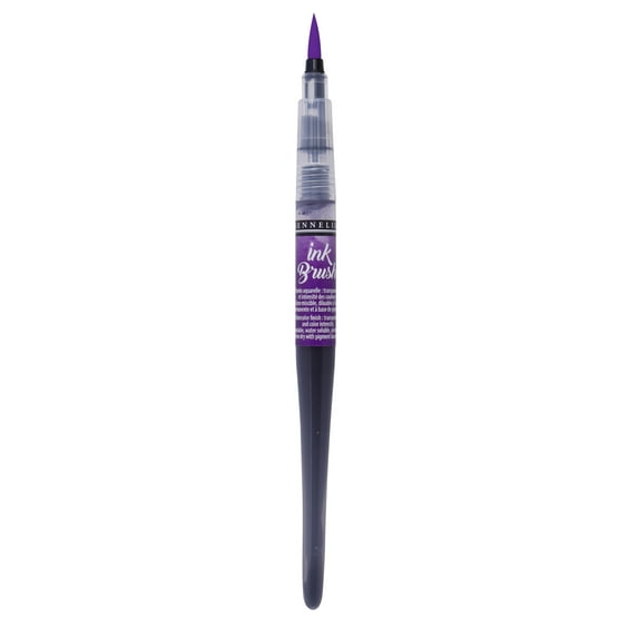 Sennelier Ink Brush Tip Pen, Purple