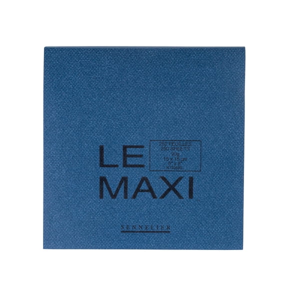 Sennelier Maxi Block Drawing Pad, 6" x 6"