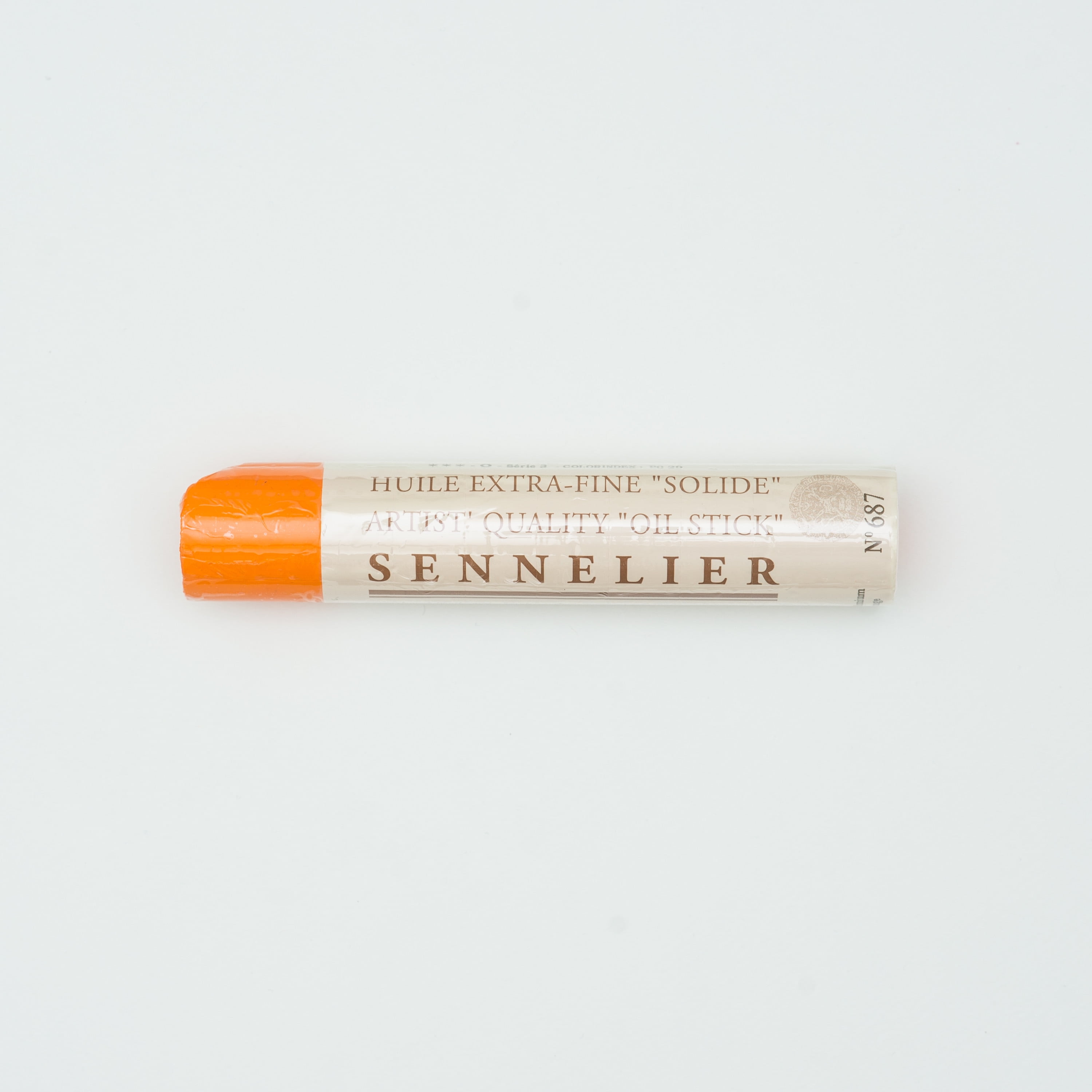 Sennelier Oil Color Stick, 95ml, Cadmium Orange S3