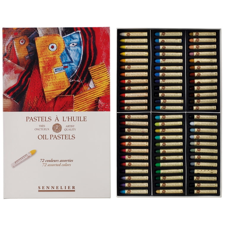 即日発送可能！Sennelier Oil Pastels 72色セット Sennelier Oil Pastel Set, 72-Color Cardboard Set - Walmart.com