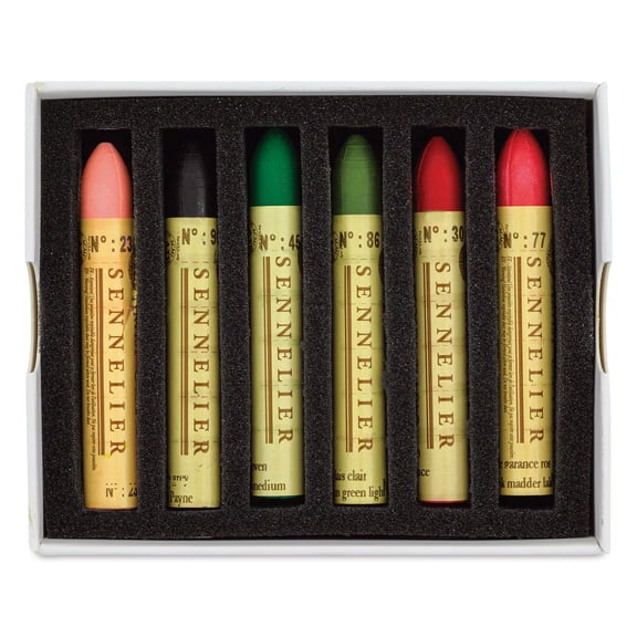 Sennelier Oil Pastels - Rose in Bloom, Set of 6