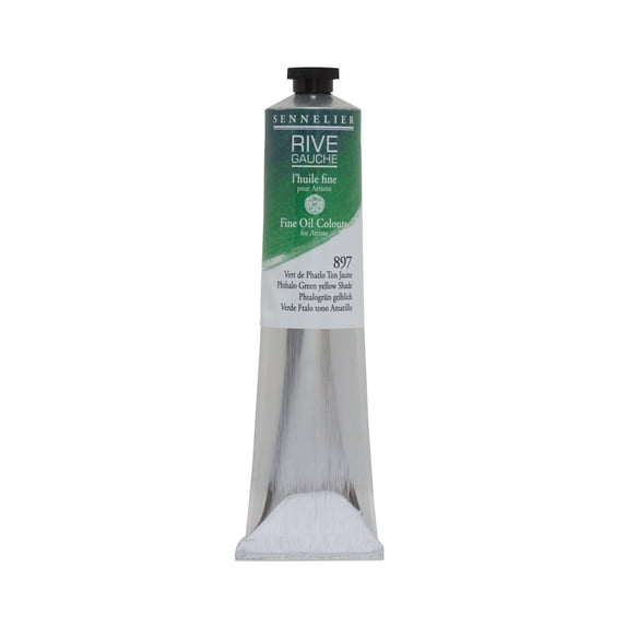 Sennelier Rive Gauche Oil Paint, 200ml, Phthalo Green Yellow Shade
