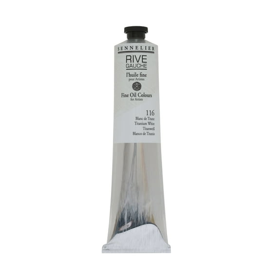 Sennelier Rive Gauche Oil Paint, 200ml, Titanium White