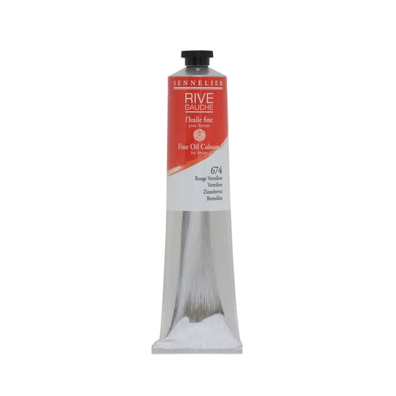 Sennelier Rive Gauche Oil Paint, 200ml, Vermillion