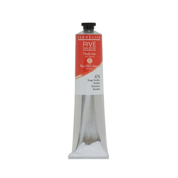 Sennelier Rive Gauche Oil Paint, 200ml, Vermillion