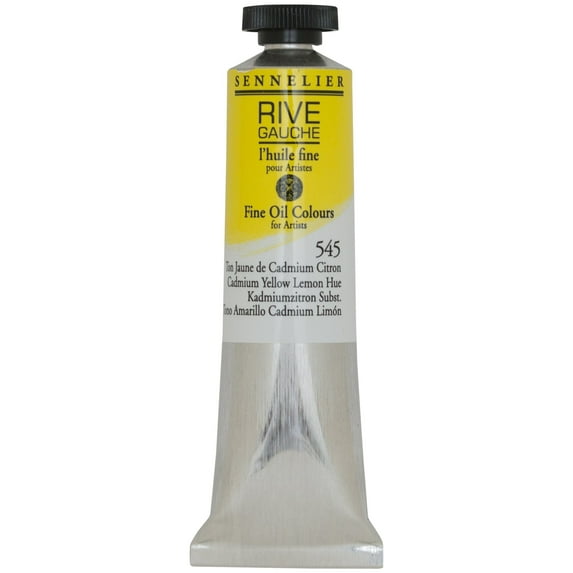 Sennelier Rive Gauche Oil Paint, 40ml, Cadmium Yellow Lemon Hue