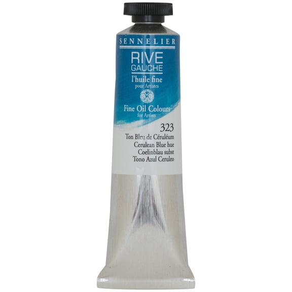 Sennelier Rive Gauche Oil Paint, 40ml, Cerulean Blue Hue