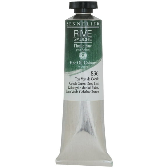 Sennelier Rive Gauche Oil Paint, 40ml, Cobalt Green Deep Hue
