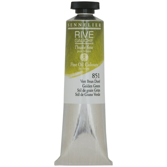 Sennelier Rive Gauche Oil Paint, 40ml, Golden Green